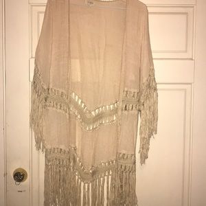 Umgee fringe sweater (S/M) from Material Girls